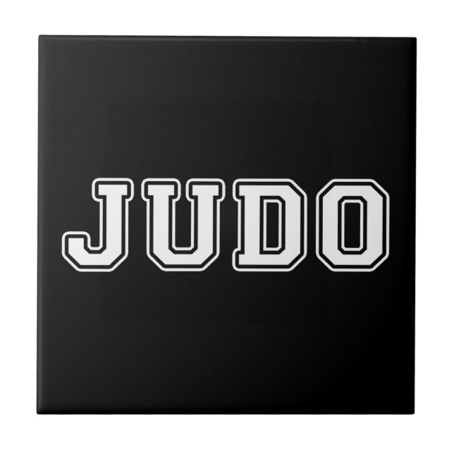 Azulejo De Cerâmica Judo (Frente)