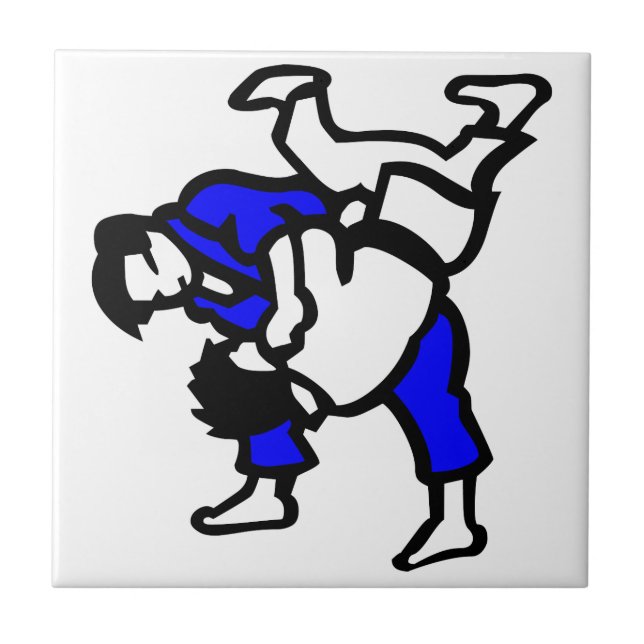 Azulejo De Cerâmica Judo (Frente)
