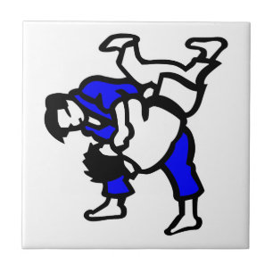 Azulejo De Cerâmica Judo