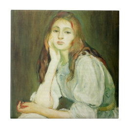 Azulejo De Cerâmica Julie Daydreaming (Jovem Linda)