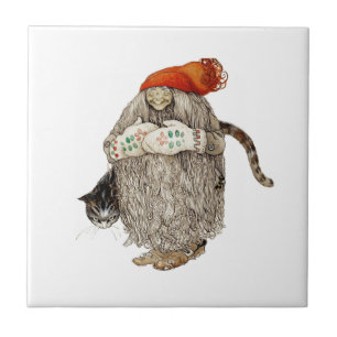 Azulejo De Cerâmica Jultomten