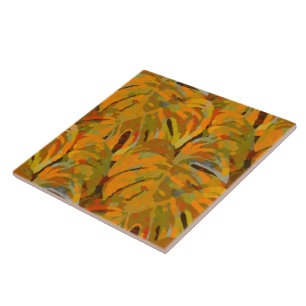 Azulejo De Cerâmica Jungle Z Pintada Queijos