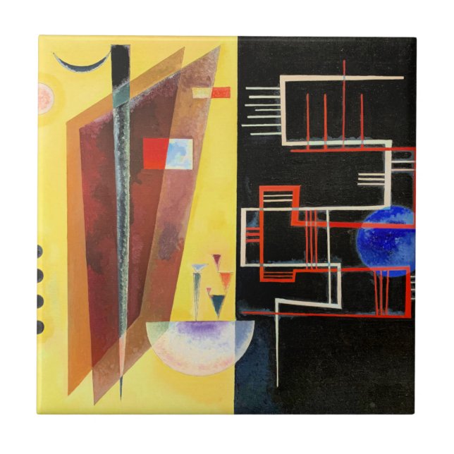 Azulejo De Cerâmica Kandinsky - Aliança interna (Frente)