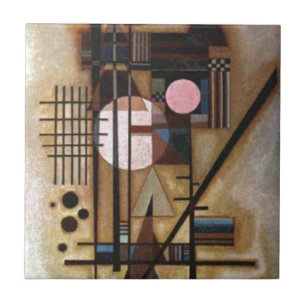 Azulejo De Cerâmica Kandinsky Construção Suave