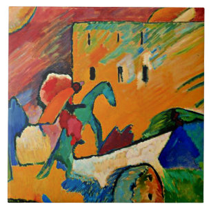 Azulejo De Cerâmica Kandinsky - Melhoramento 3,