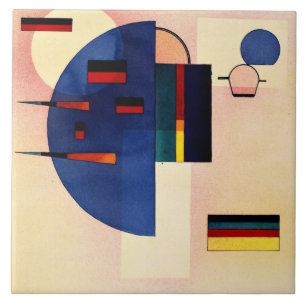 Azulejo De Cerâmica Kandinsky - Pintura popular e calma,