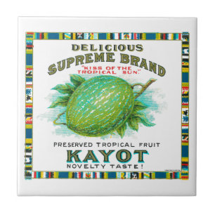 Azulejo De Cerâmica Kayot supremo delicioso preservou a fruta tropical