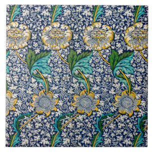 Azulejo De Cerâmica Kennet Pattern (por William Morris)