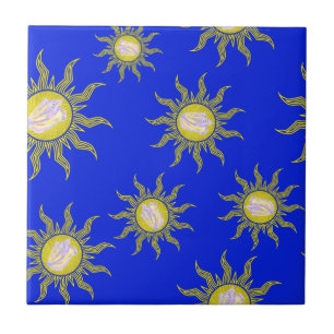 Azulejo De Cerâmica Key West Conch Republic Sun Summer Beach