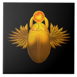 Azulejo De Cerâmica Kherpi Deus do Sol Ascensão, Egito Antigo