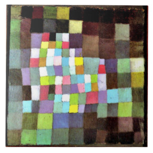 Azulejo De Cerâmica Klee - Abstração com Referência