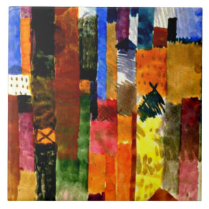 Azulejo De Cerâmica Klee - Antes da cidade,