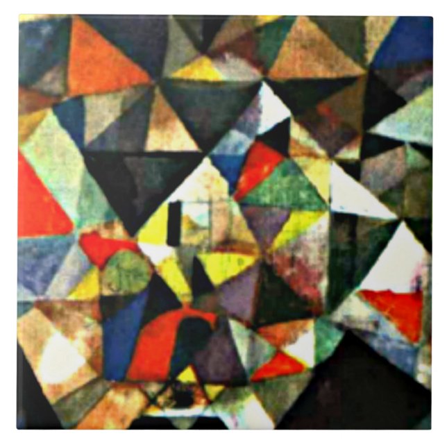 Azulejo De Cerâmica Klee - Com o Ovo (Frente)