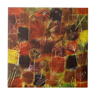 Azulejo De Cerâmica Klee - Composição Cósmica