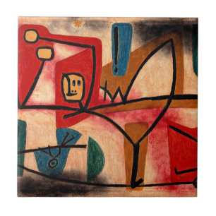 Azulejo De Cerâmica Klee - Exuberância Desenfreada,