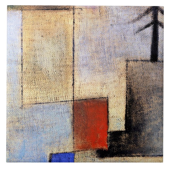 Azulejo De Cerâmica Klee - Imagem pequena (Frente)