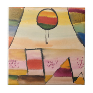 Azulejo De Cerâmica Klee - O Balão na Janela