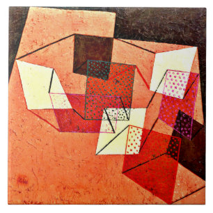 Azulejo De Cerâmica Klee - Superfícies com Rótulo