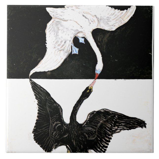 Azulejo De Cerâmica Klint - The Swan, No. 01,Group 1X SUN (Frente)