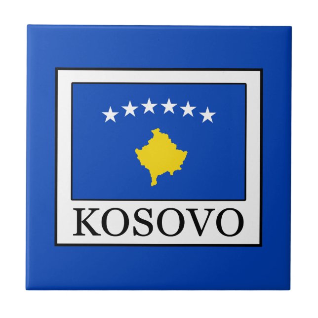 Azulejo De Cerâmica Kosovo (Frente)