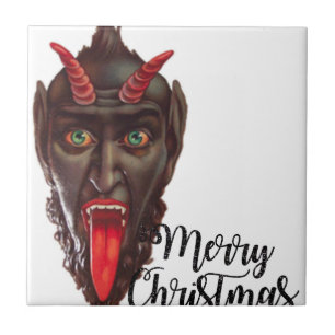Azulejo De Cerâmica krampus feliz natal