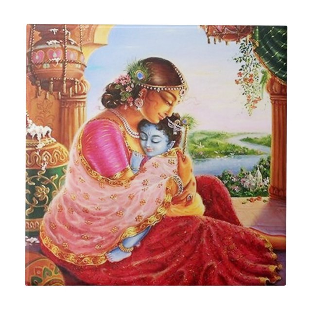 Azulejo De Cerâmica krishna (Frente)