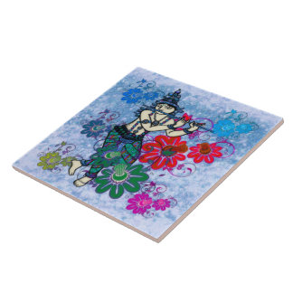 Azulejo De Cerâmica Krishna Ascensão