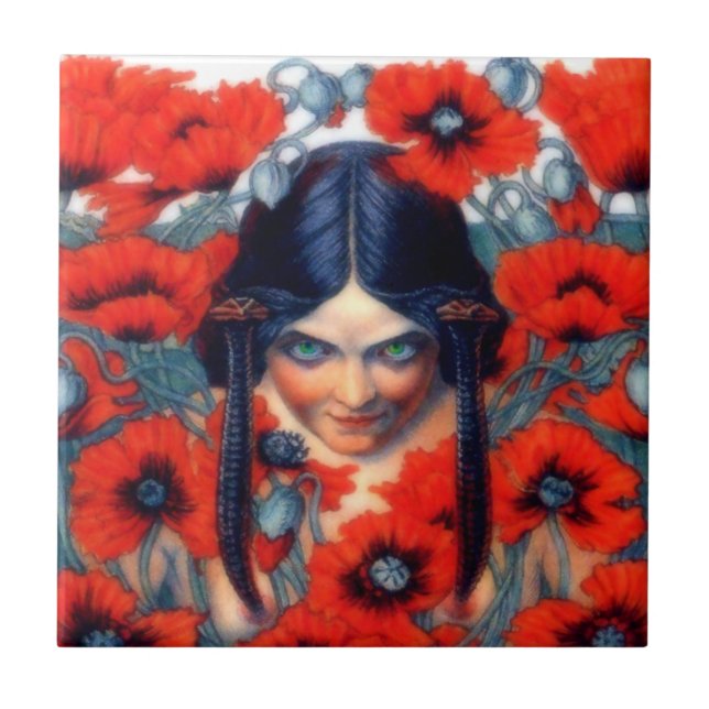 Azulejo De Cerâmica La Destruction (Frente)