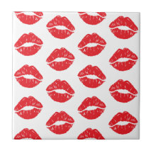 Lábios Vermelhos, Batom Vermelho, Beijo, Padrão De