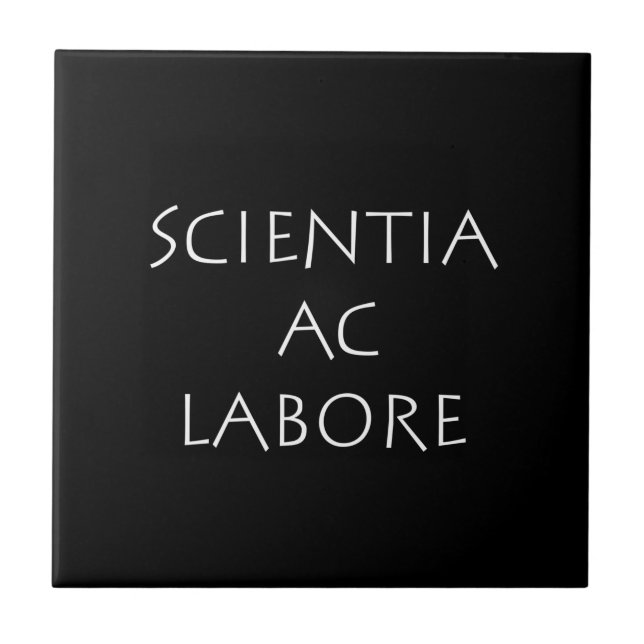 Azulejo De Cerâmica Laboratório de Cientia ac (Frente)