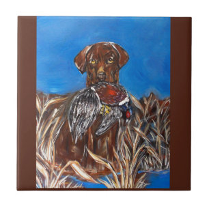AZULEJO DE CERÂMICA LABRADOR CHOCOLATE
