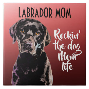 Azulejo De Cerâmica Labrador Mãe Azulejo Cerâmica