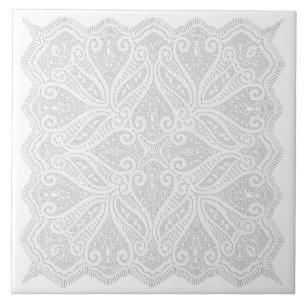 Azulejo De Cerâmica Lace doily