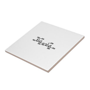 Azulejo De Cerâmica Lactose Estrutura Do Leite