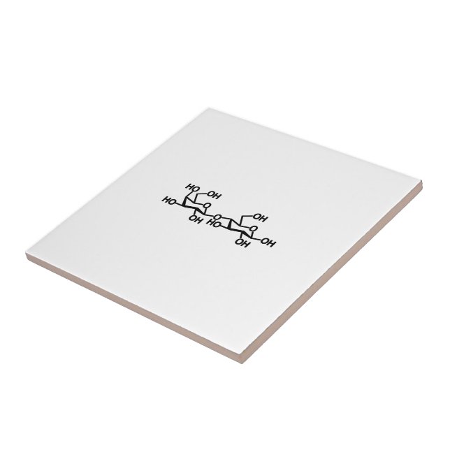 Azulejo De Cerâmica Lactose Estrutura Do Leite (Lateral)