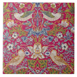 Azulejo De Cerâmica Ladrão de Morango, William Morris