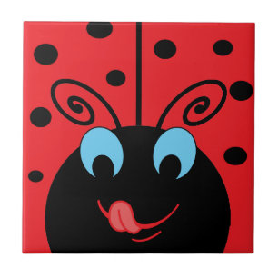 Azulejo De Cerâmica Ladybug
