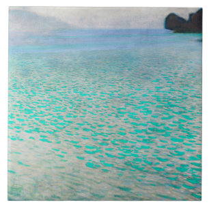 Azulejo De Cerâmica Lago Atter, Gustav Klimt