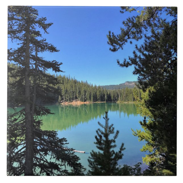 Azulejo De Cerâmica Lago do Diabo, OR (Frente)