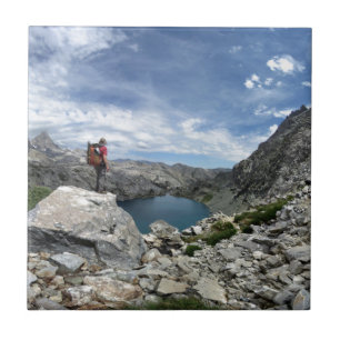 Azulejo De Cerâmica Lago Iceberg - Ansel Adams Wilderness - Serra