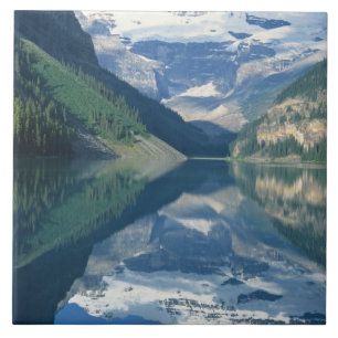 Azulejo De Cerâmica Lago Louise, Parque Nacional Banff, Alberta,