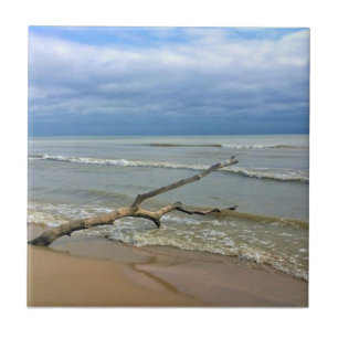 Azulejo De Cerâmica Lago Michigan, Sheboygan, Wisconsin