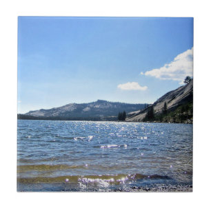 Azulejo De Cerâmica Lago Tenaya, Parque Nacional de Yosemite, CA