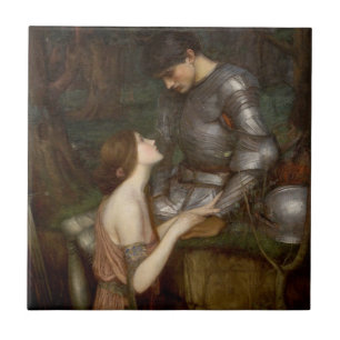 Azulejo De Cerâmica Lamia e o Soldado por John William Waterhouse