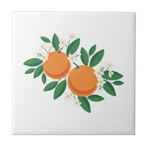 Azulejo De Cerâmica Laranja