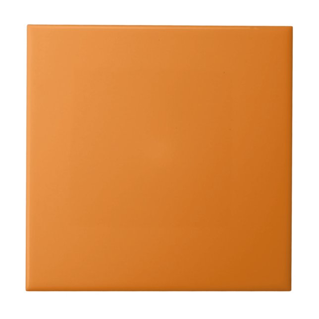 Azulejo De Cerâmica Laranja (Frente)