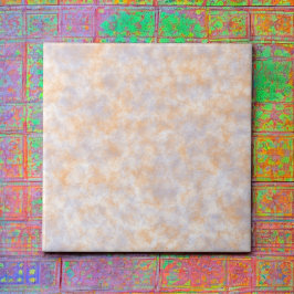 Azulejo De Cerâmica Laranja Elegante e Forma Marmosa Roxa Moderna