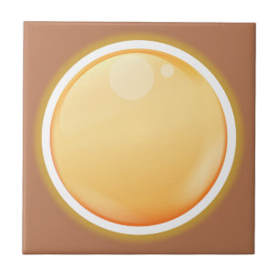 Azulejo De Cerâmica Laranja pálida