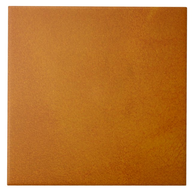 Azulejo De Cerâmica Laranja queimada Textured (Frente)