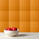 Azulejo De Cerâmica Laranja sem cor simples<br><div class="desc">Design de laranja sem cor simples.</div>